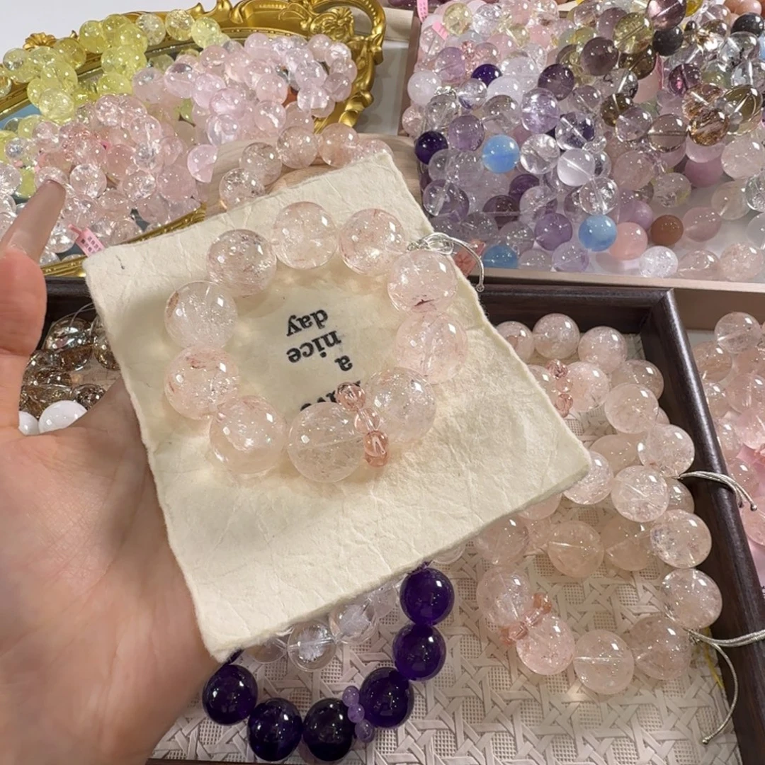 想***锅手链水晶未镶嵌玫瑰庄园19