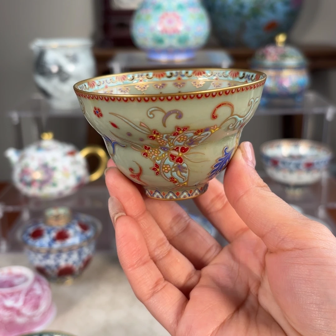 陶纯手工手绘 高端茶器