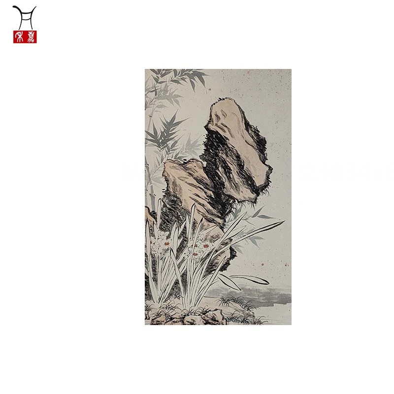 M1045竹立轴34x67/2平尺