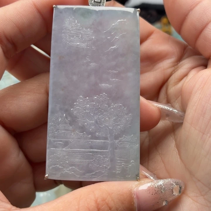 翡翠未镶嵌颈饰天然翡翠a货