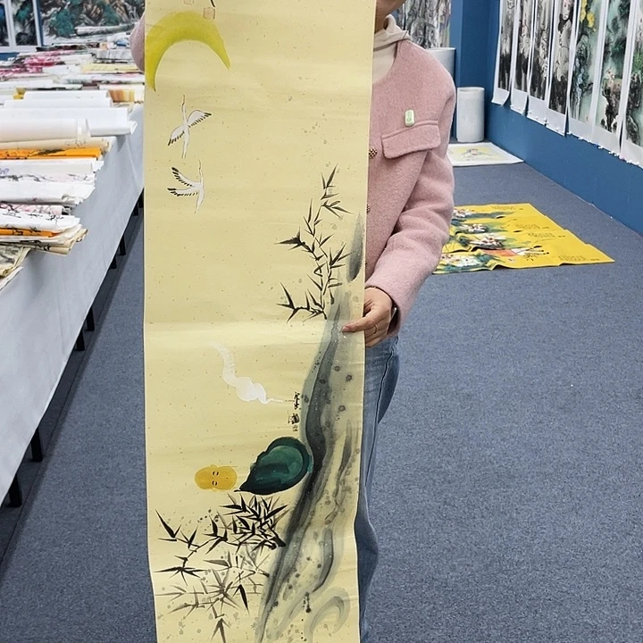 国画纯手绘国画作品