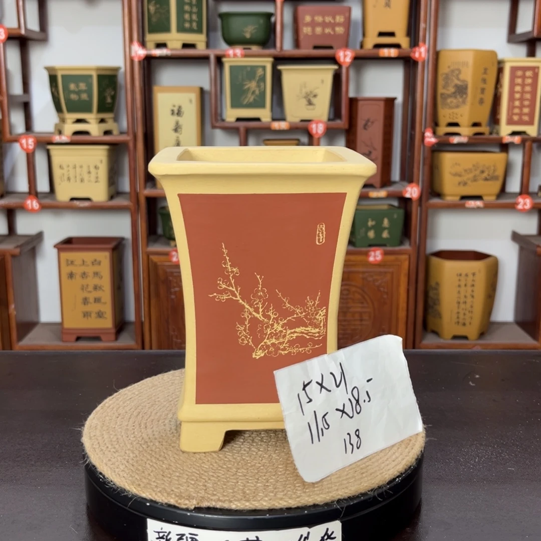 紫砂花盆紫砂花盆