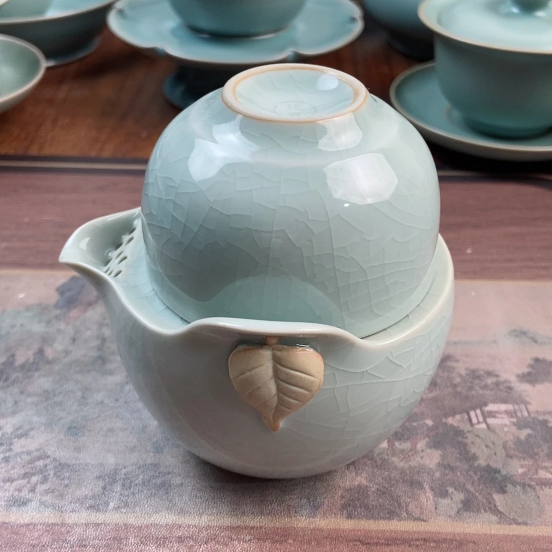 摆件瓷原产地原矿汝瓷～茶器