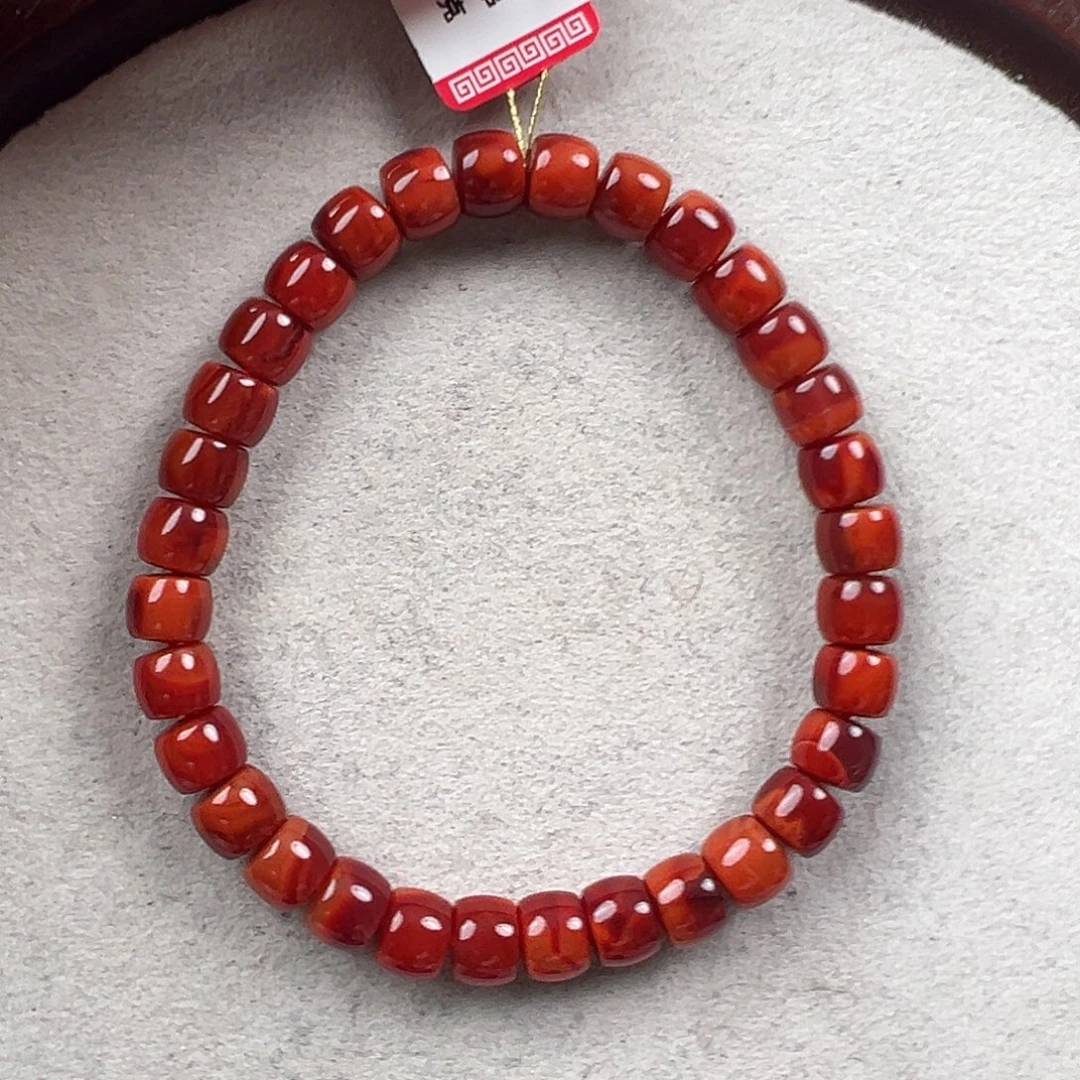 南红玛瑙手串未镶嵌