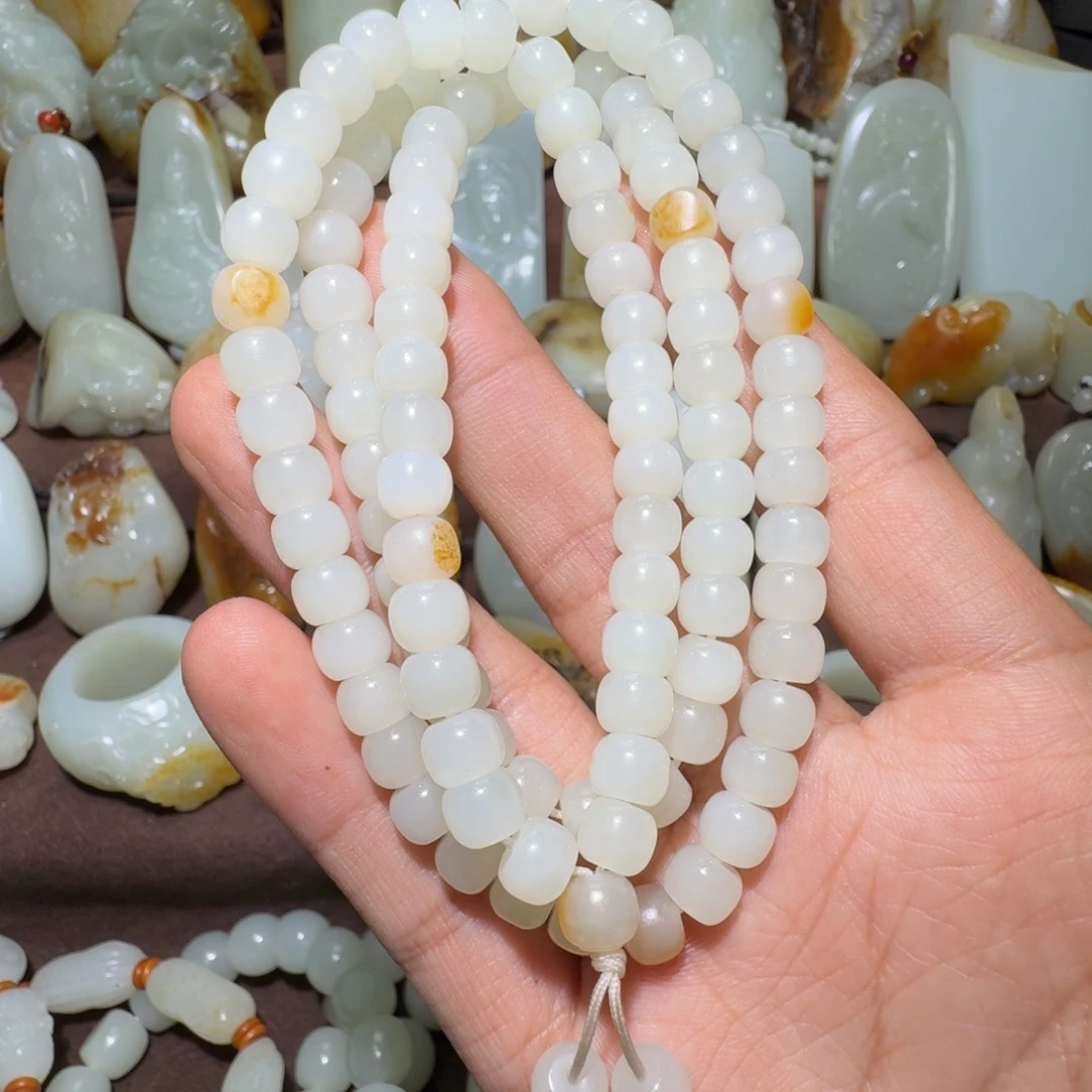 老****和田玉未镶嵌项链