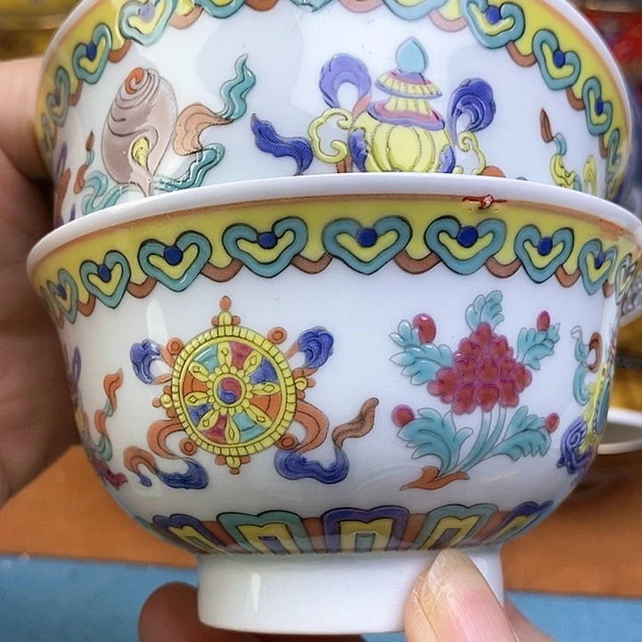 景德镇陶瓷藏式茶碗