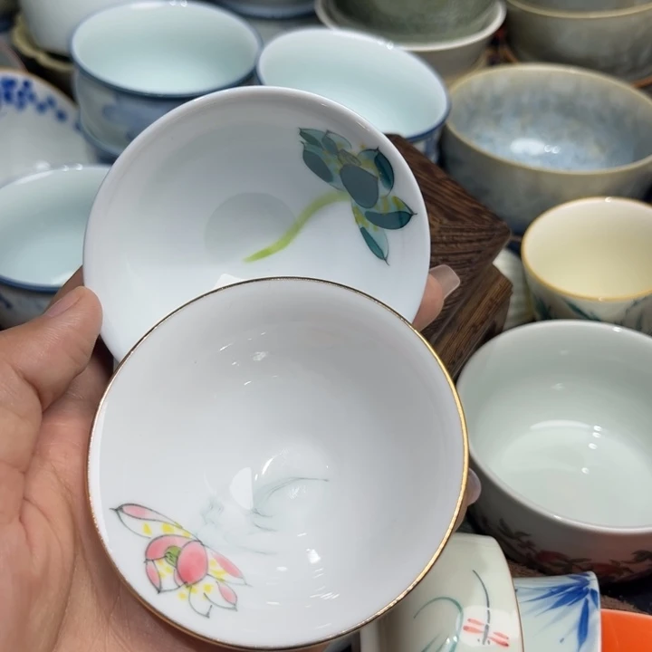 2只微瑕茶具茶具茶具