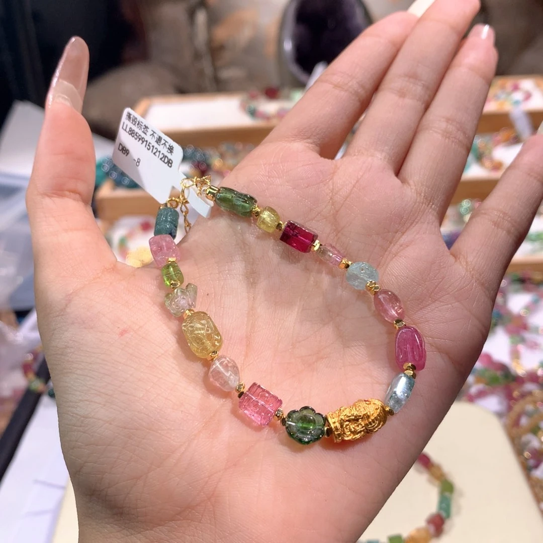 未镶嵌多样性发货其一碧玺