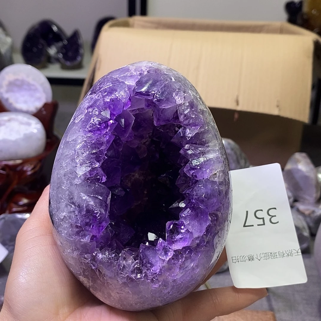 紫晶珠宝半成品未镶嵌