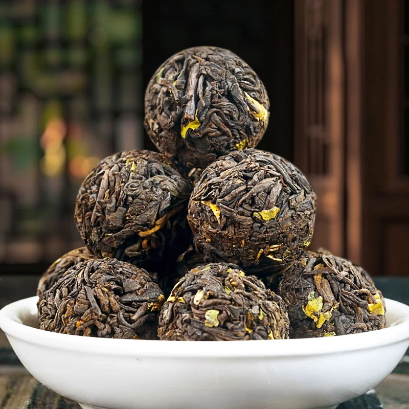 春安普洱糯香普洱龙珠普洱正宗熟普浓香糯米香茶叶糯米香普洱茶