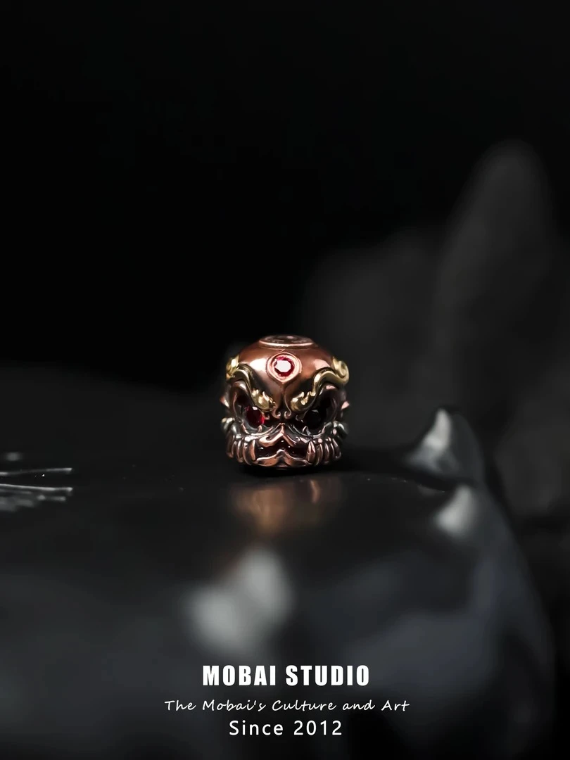 MOBAI Design 默白&浮生居联名款【金刚俱力】红铜版文玩配饰