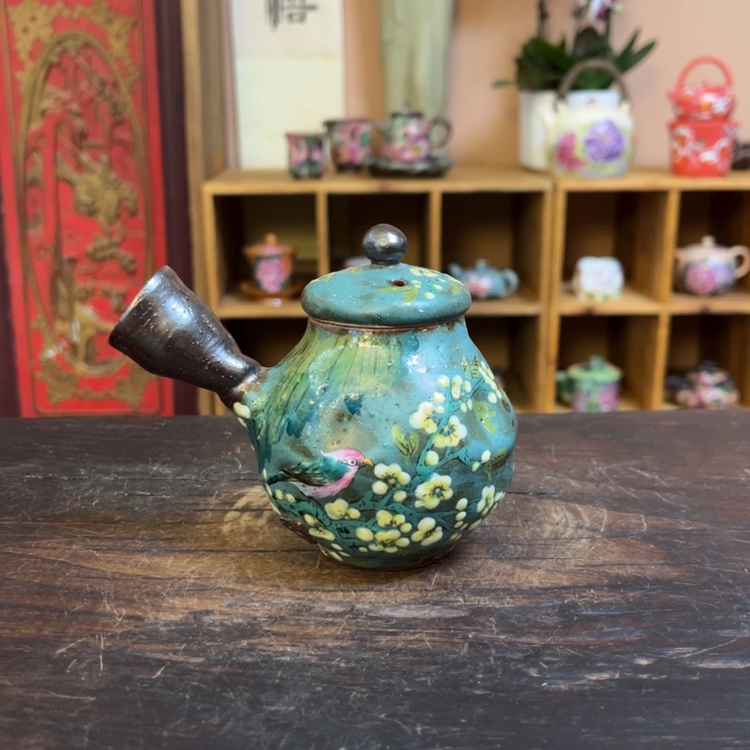 柴烧手工手绘陶瓷