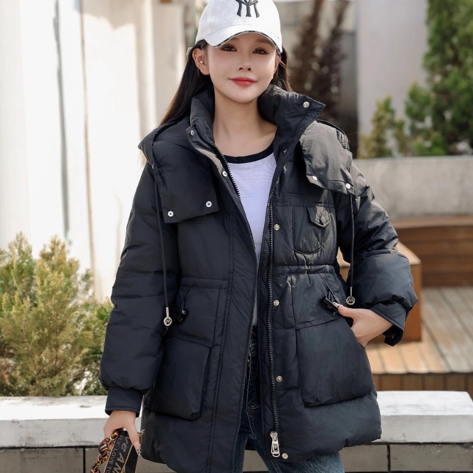 【盼盼家精品女装】丫丫收腰牛角扣