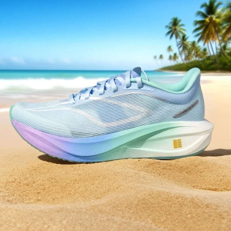 李宁联名短云l飞电5C超轻碳板学生跑鞋2025新款防滑耐磨龙雀3代夏