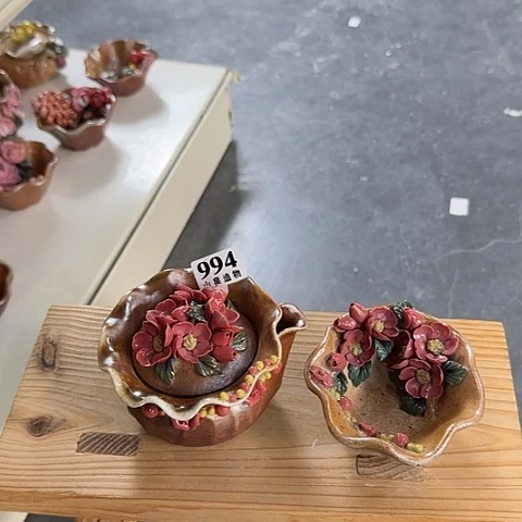 瓷片柴烧柴烧柴烧994一套