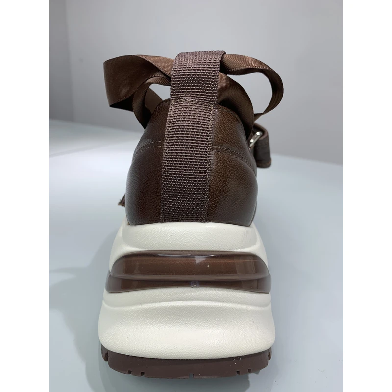 [星腾] 时尚女款条形魔术贴休闲老爹运动鞋 24FW-1938