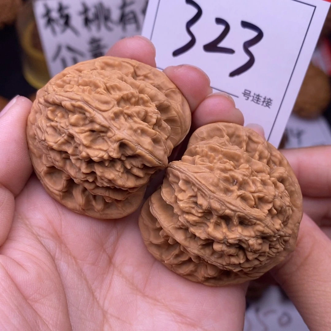 文玩核桃把件323夏云领4.3