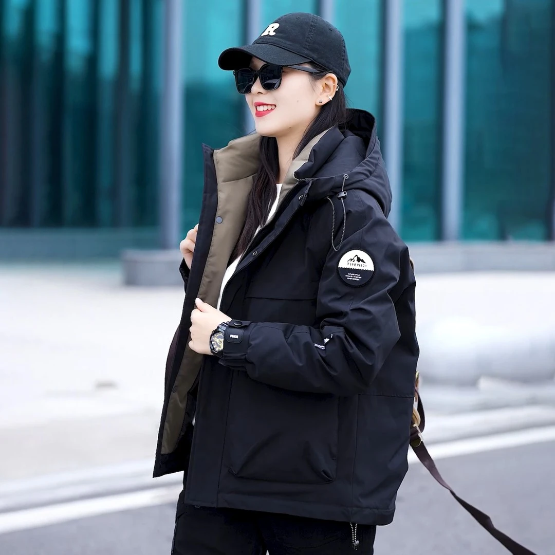 男女同款羽绒服高级感外套2024年冬季新款爆款白鸭绒保暖外套潮