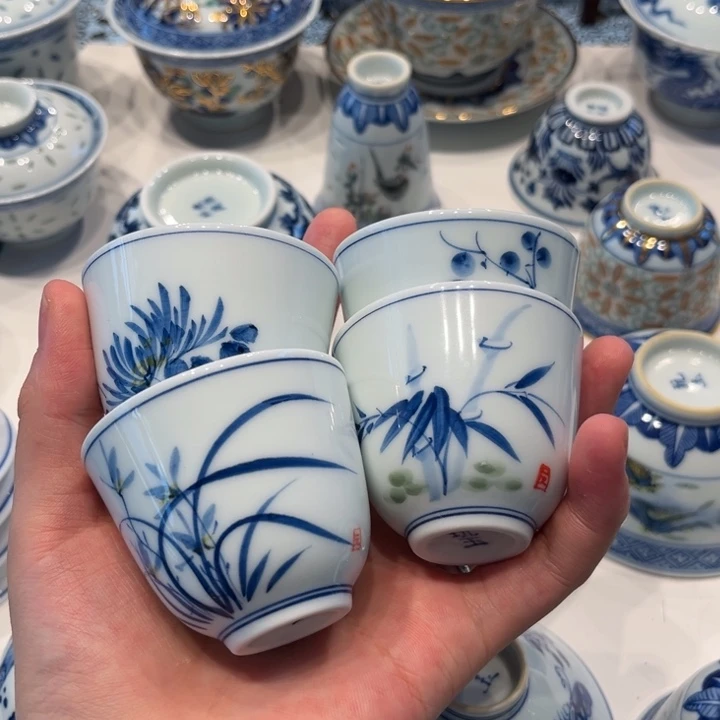 景德镇陶瓷杯子的