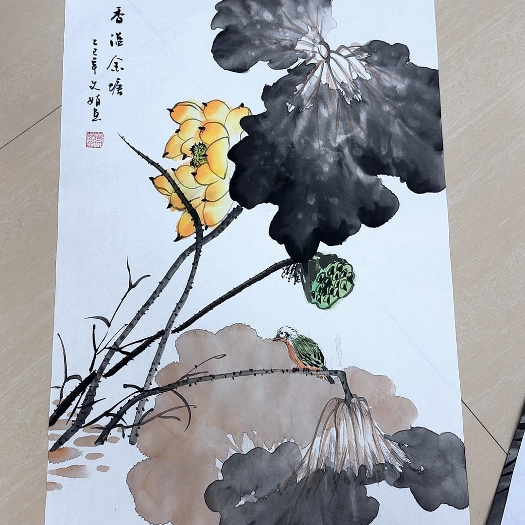 国画国画作品集一个