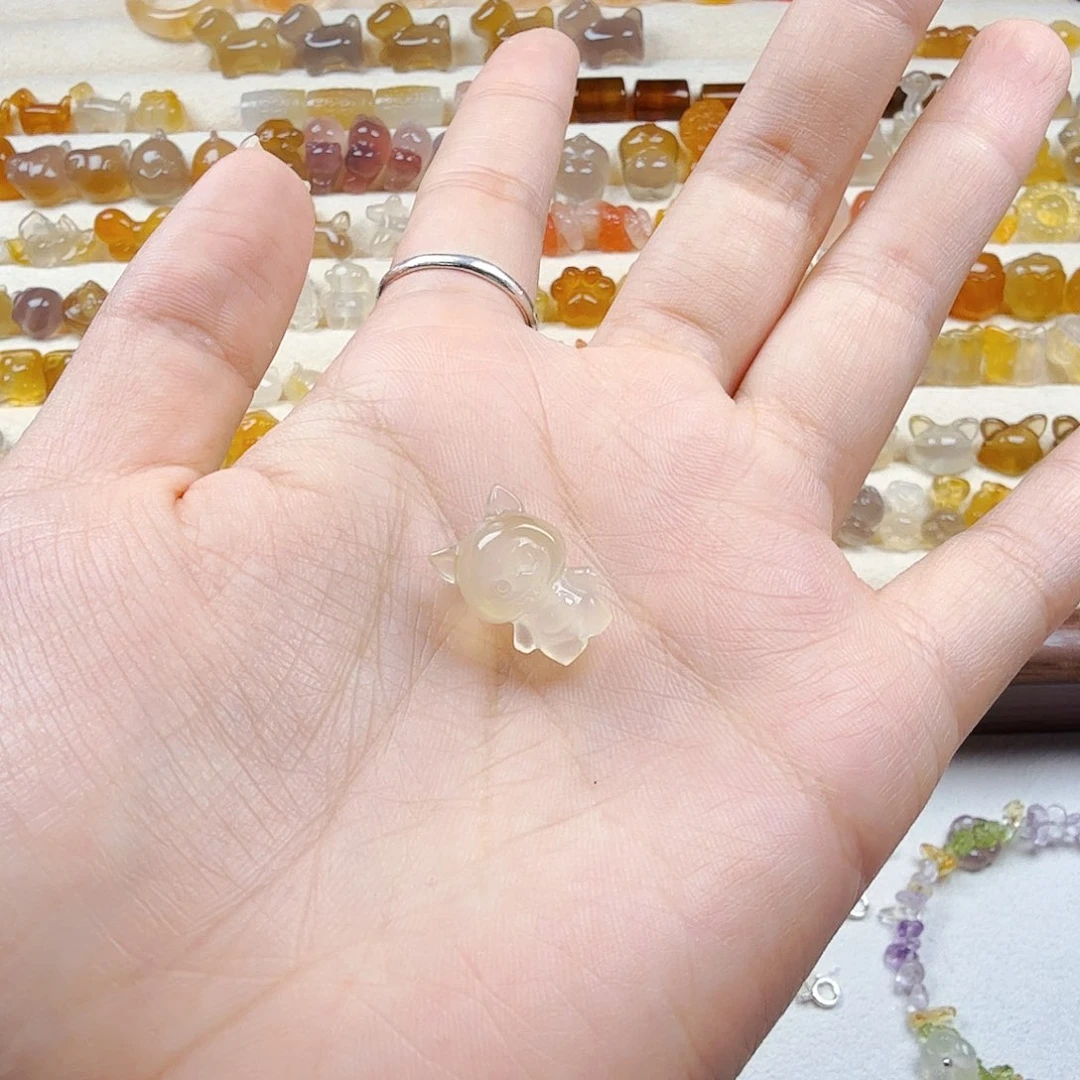 玛瑙/玉髓颈饰合金