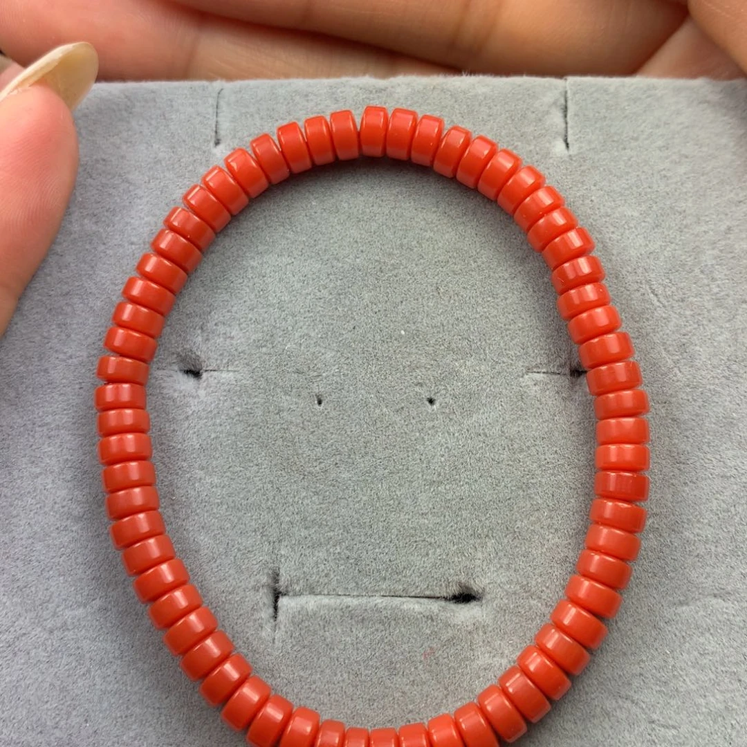 南红玛瑙手串未镶嵌