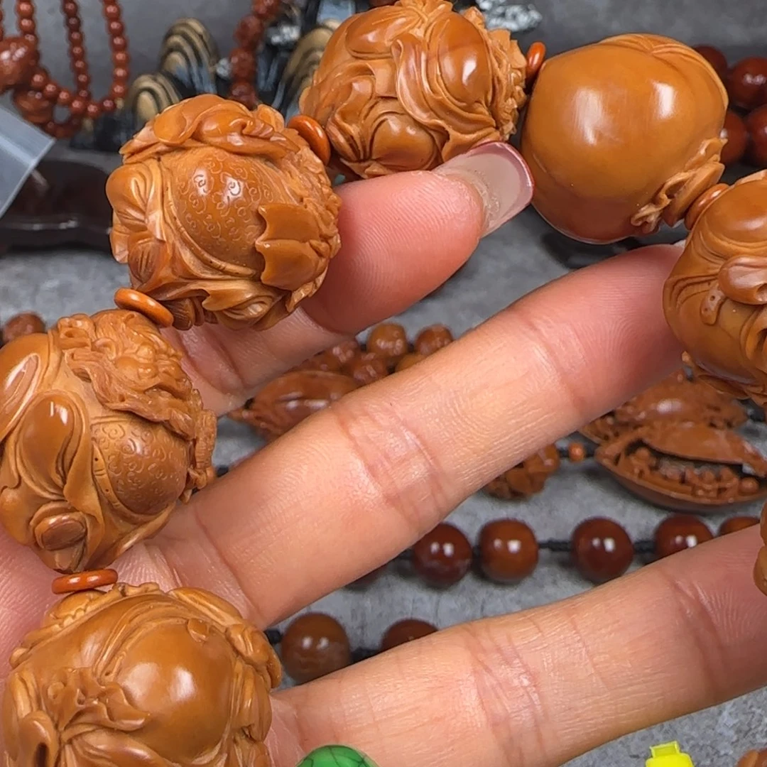 吊坠橄榄核油核钟馗