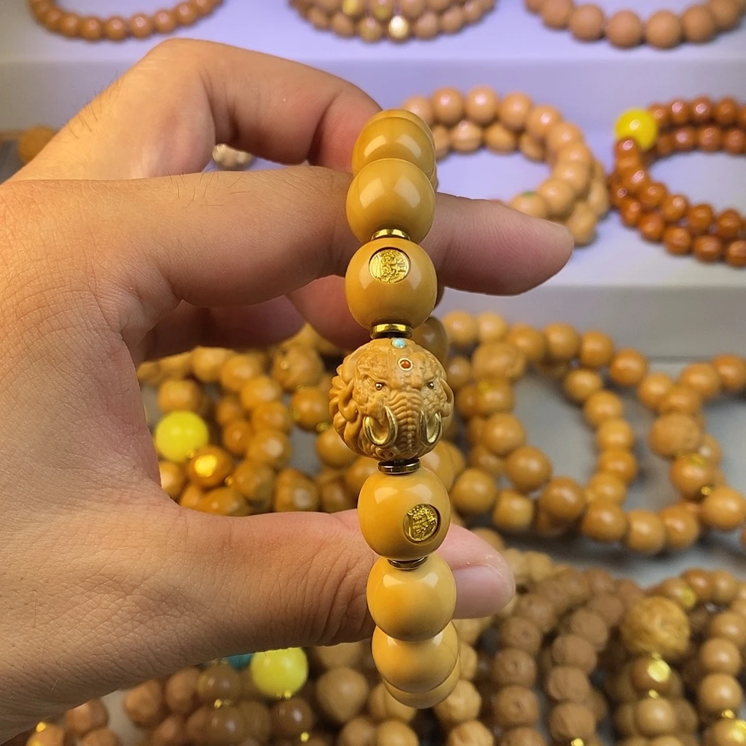 政***的手串猴头核桃全品老型 像神