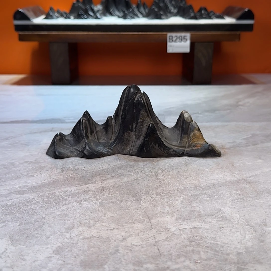 灵璧石雕刻奇石摆件唐*