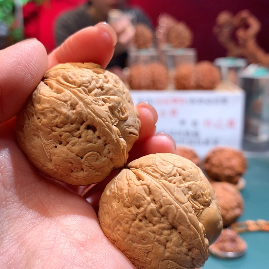 文玩核桃把件————————