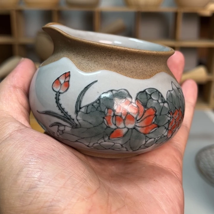 壶老段烧陶瓷茶器