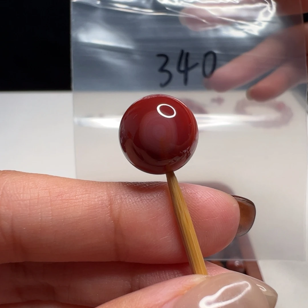 未镶嵌南红玛瑙南红玛瑙340号凉山冰飘12.5+