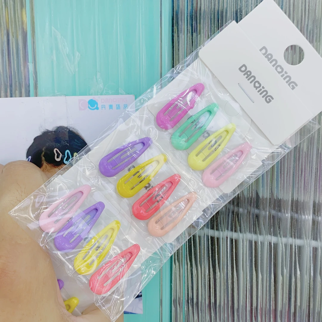 【DQ-6293】 发12个小水滴儿童可爱公主卡通发绳创意亲子发饰