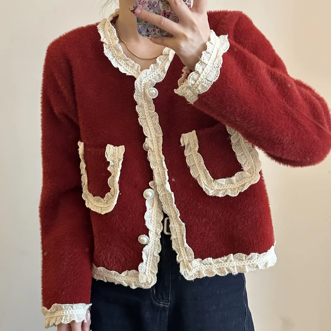 【501】秋冬时尚气质小香风女外套