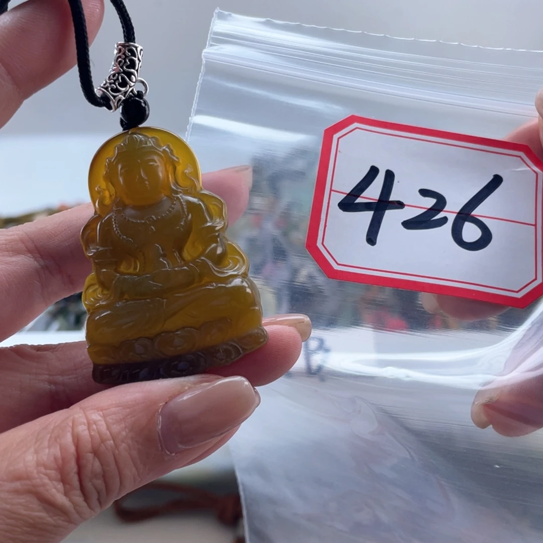 未镶嵌岫玉吊坠吊坠