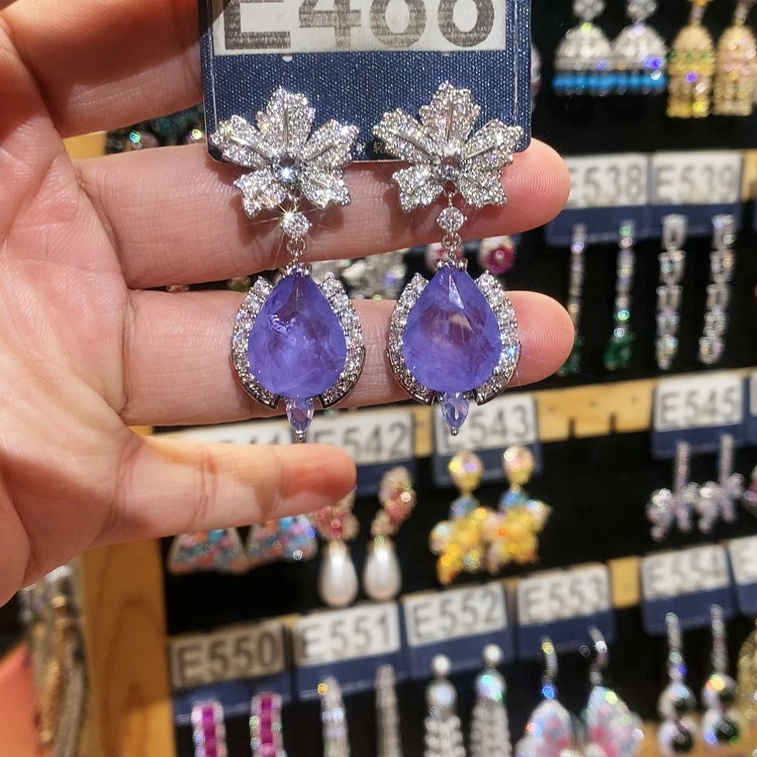 【闪购商品】纯铜925银锆石