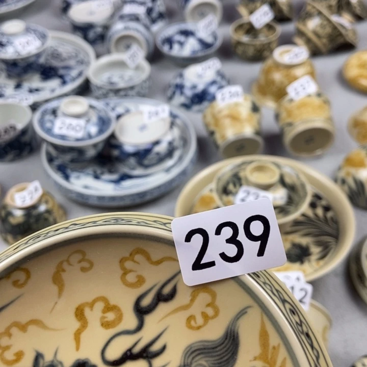 三***龙杯手工手绘手工制作