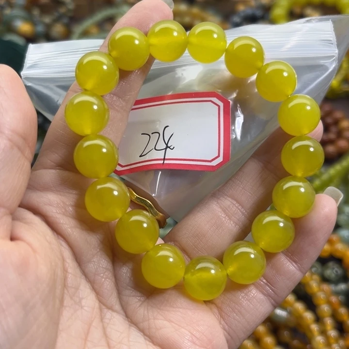 蛇纹石玉未镶嵌手链