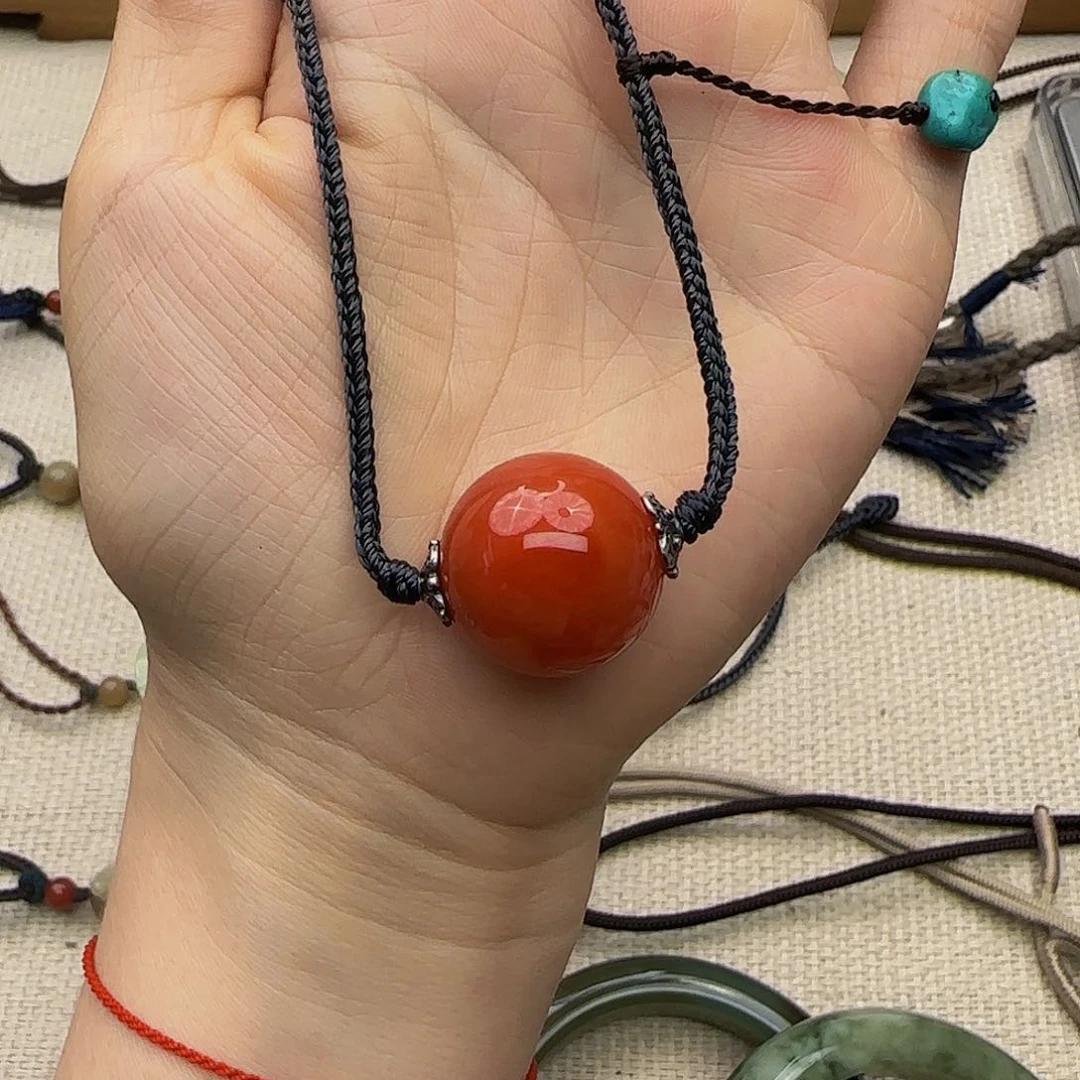 *****南红玛瑙未镶嵌颈饰