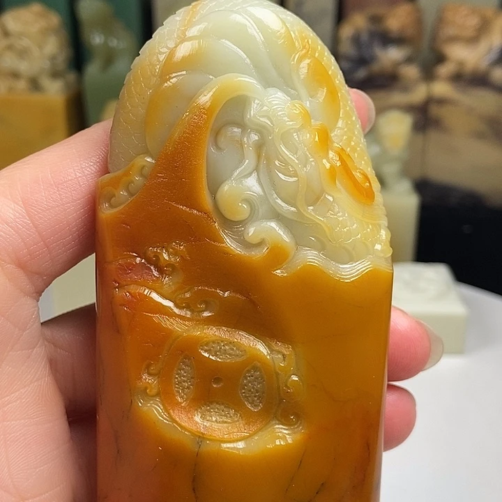 沃***手青田石青田石印章