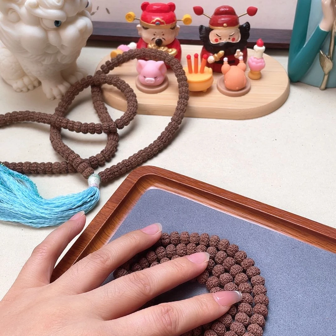 用***4金刚菩提吊坠平细108，8尺寸