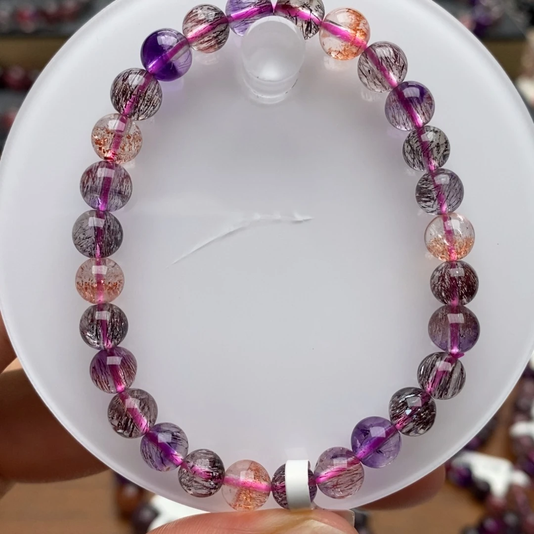 未镶嵌手链水晶Z545仙女超七7m