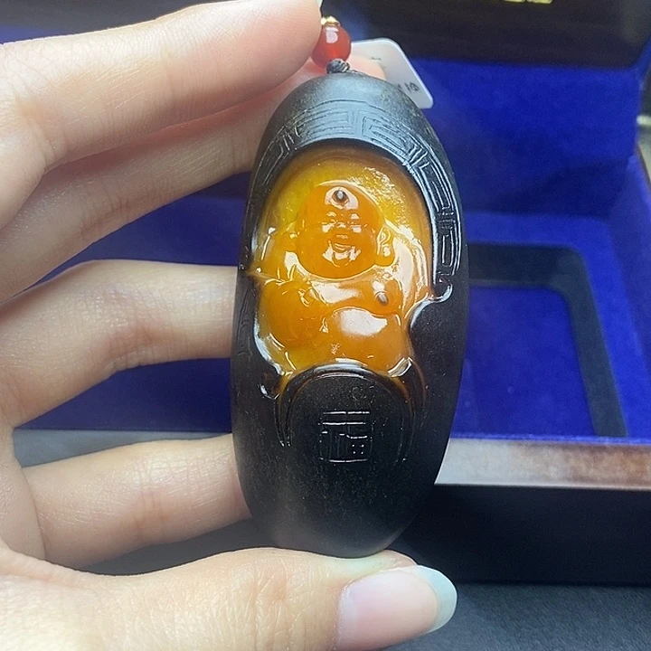 和田玉挂件未镶嵌美**生N