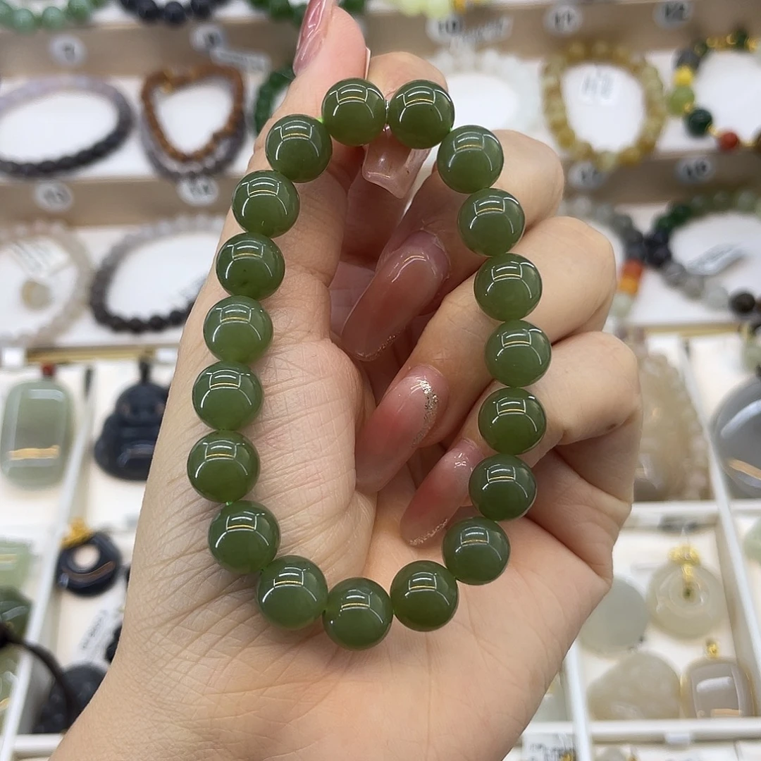 和田玉未镶嵌手串