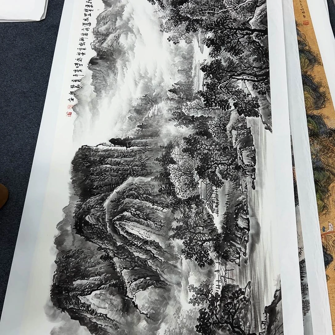 国画宣纸国画作品大放漏！！！！