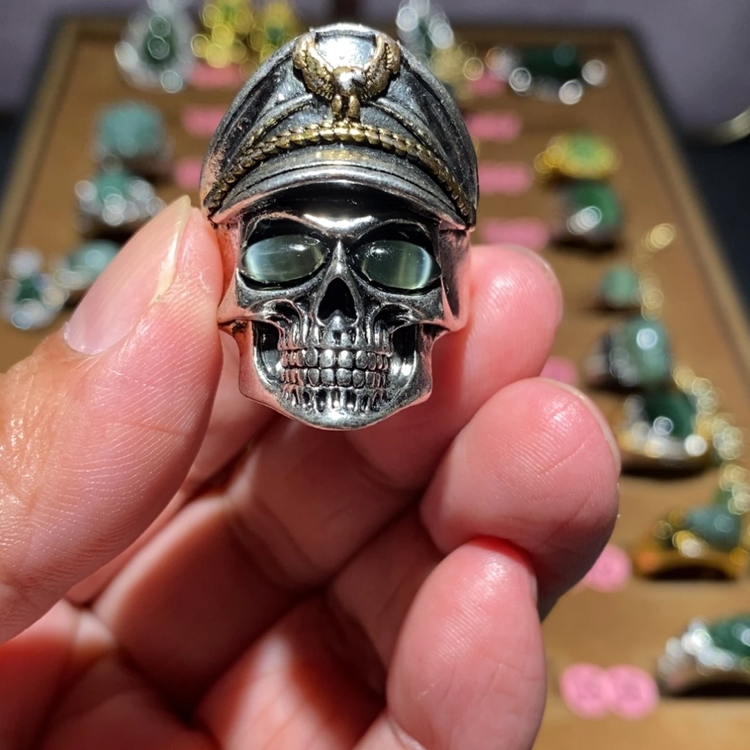 和田玉（碧玉）未镶嵌戒指