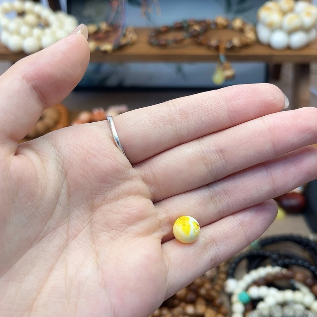 菩提根/象牙果手串?***猪圆珠配件