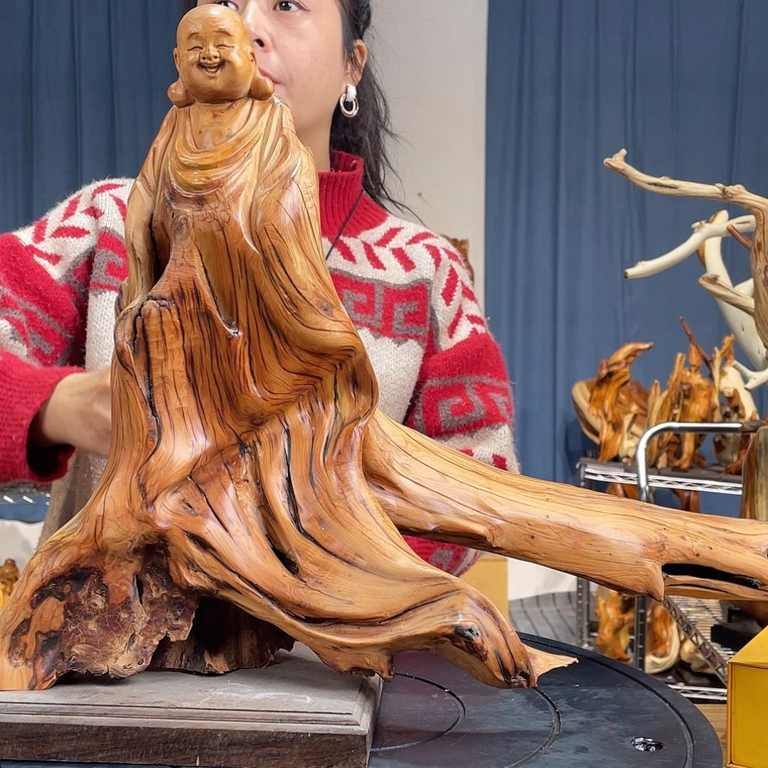 柏木（崖柏）随型艺术根雕