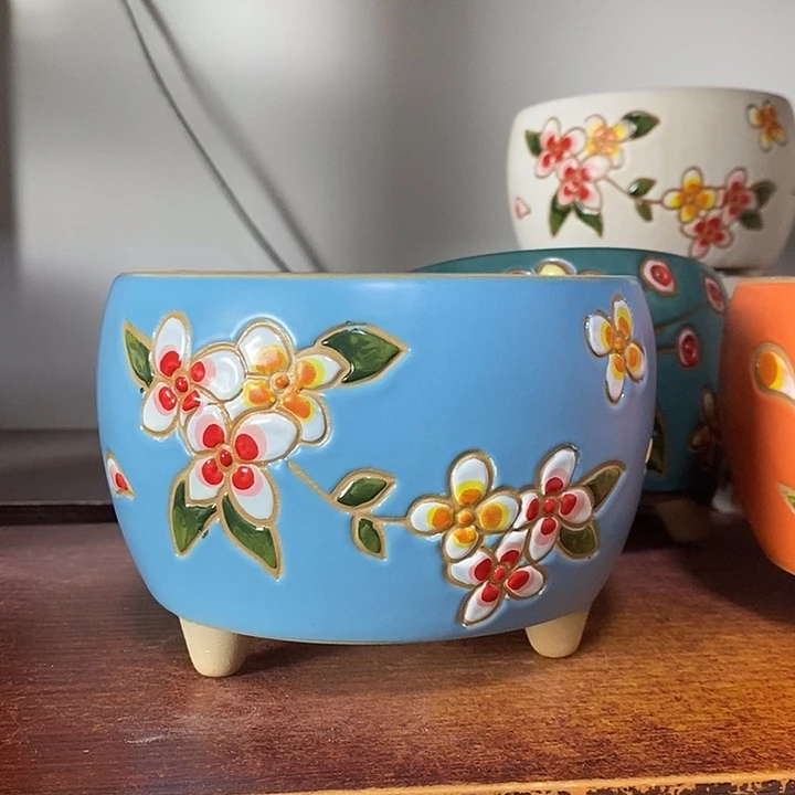 外13内11.5高10左右，纯手工制作，一单包邮