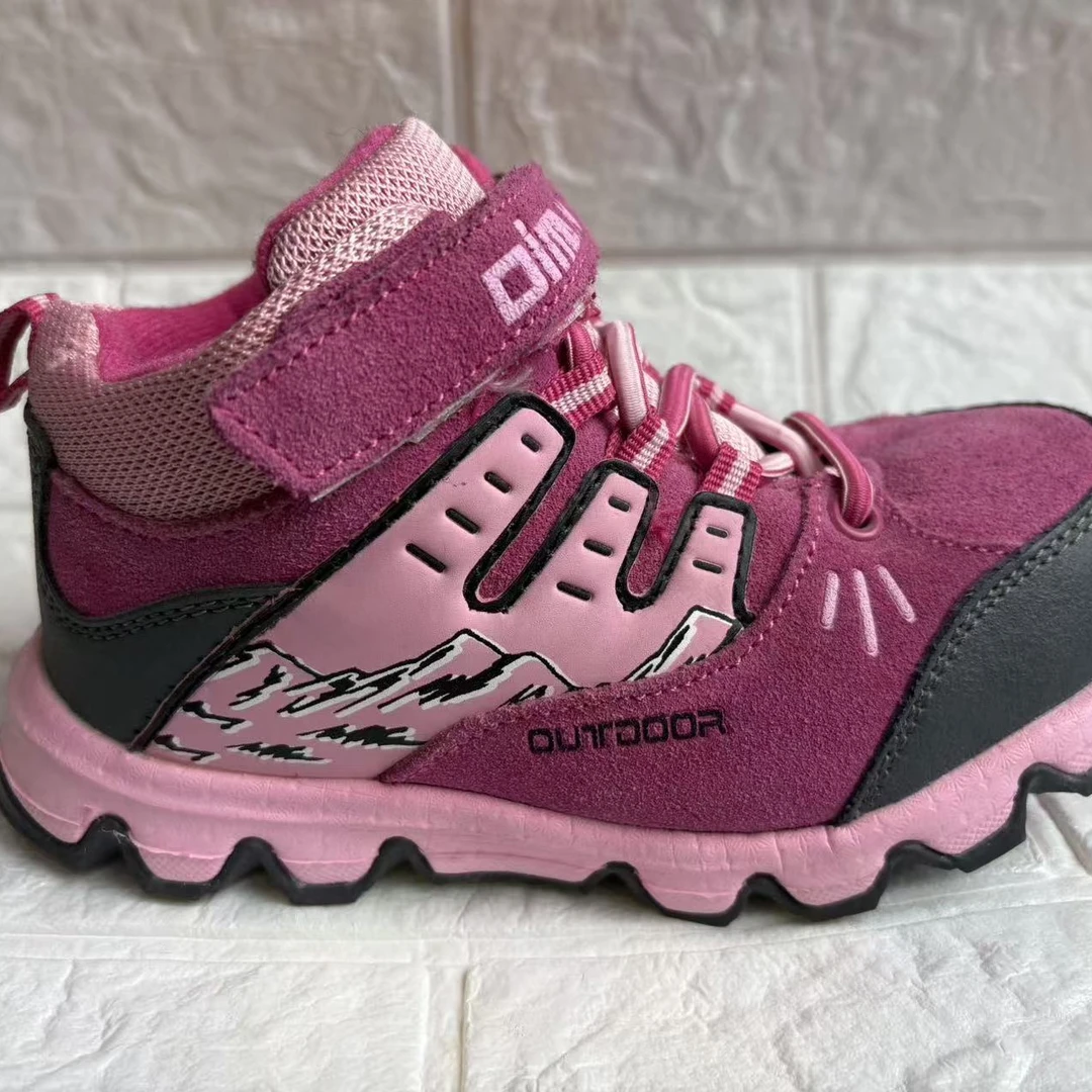 女童户外鞋保暖防风  大棉